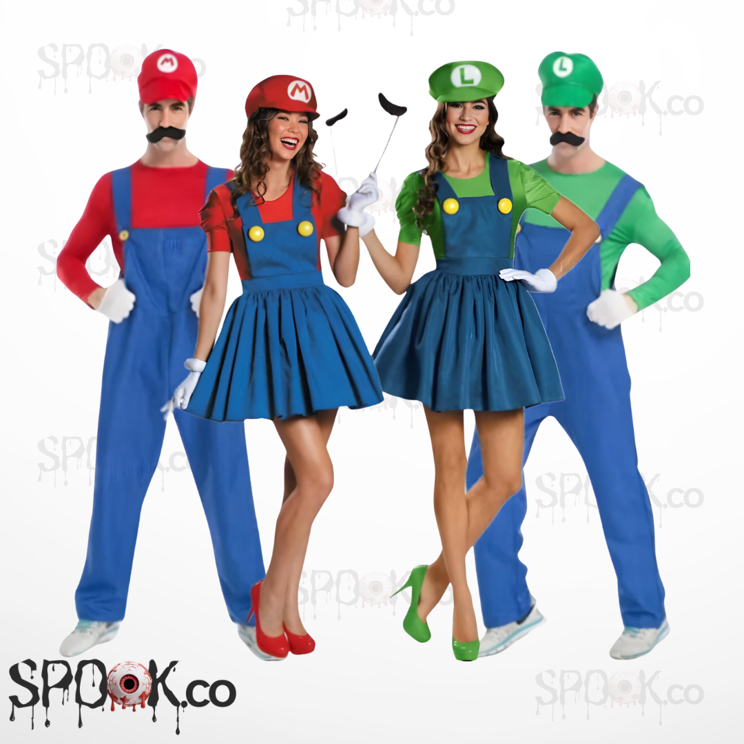 Super Mario Couple Costume