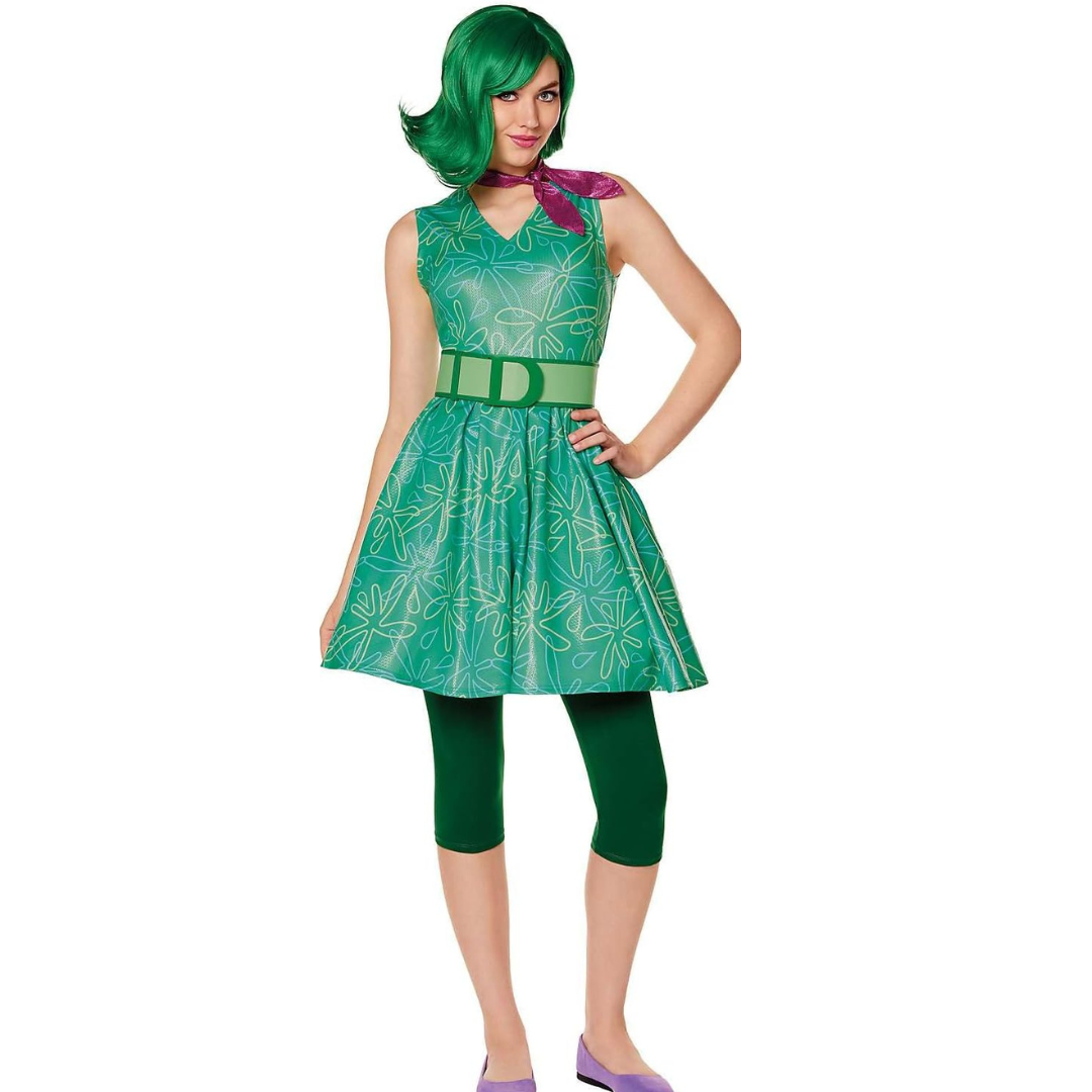 Disgust Inside Out 2 Deluxe Costume