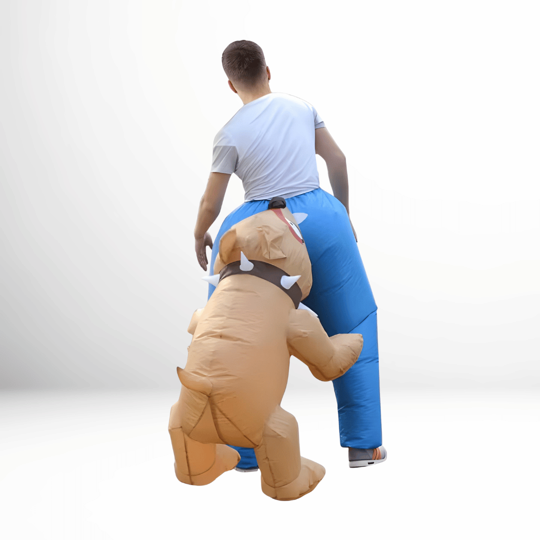 Adult Dog Bite Inflatable Costume